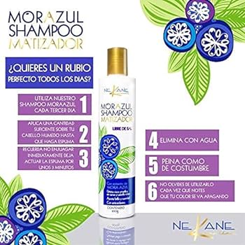 SHAMPOO MATIZADOR MORA AZUL NEKANE 300ML