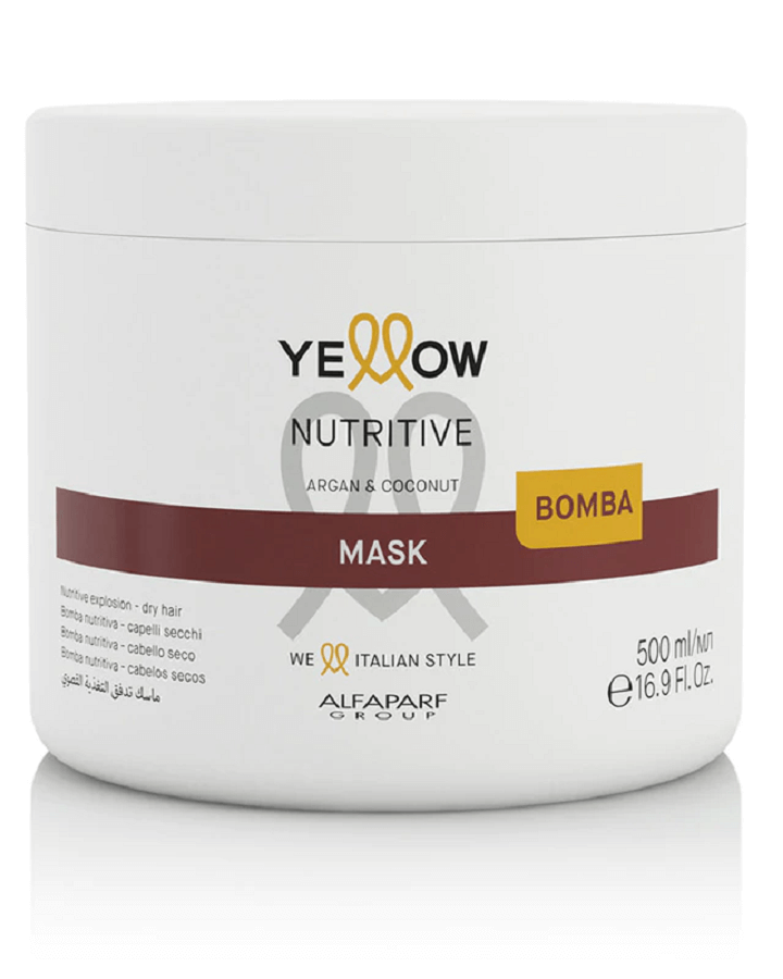 YELLOW NUTRITIVE MASK 500ML (8022297154800)(8022297075600)
