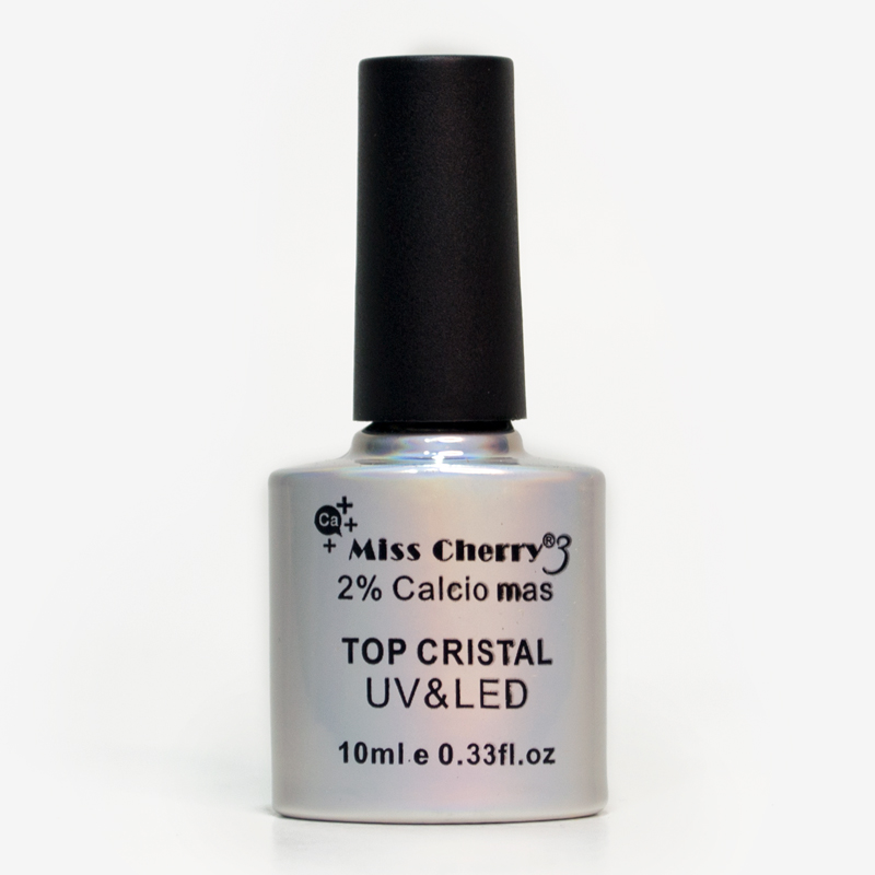 TOP COAT CRYSTAL UV&amp;LED MISS CHERRY 1PZA