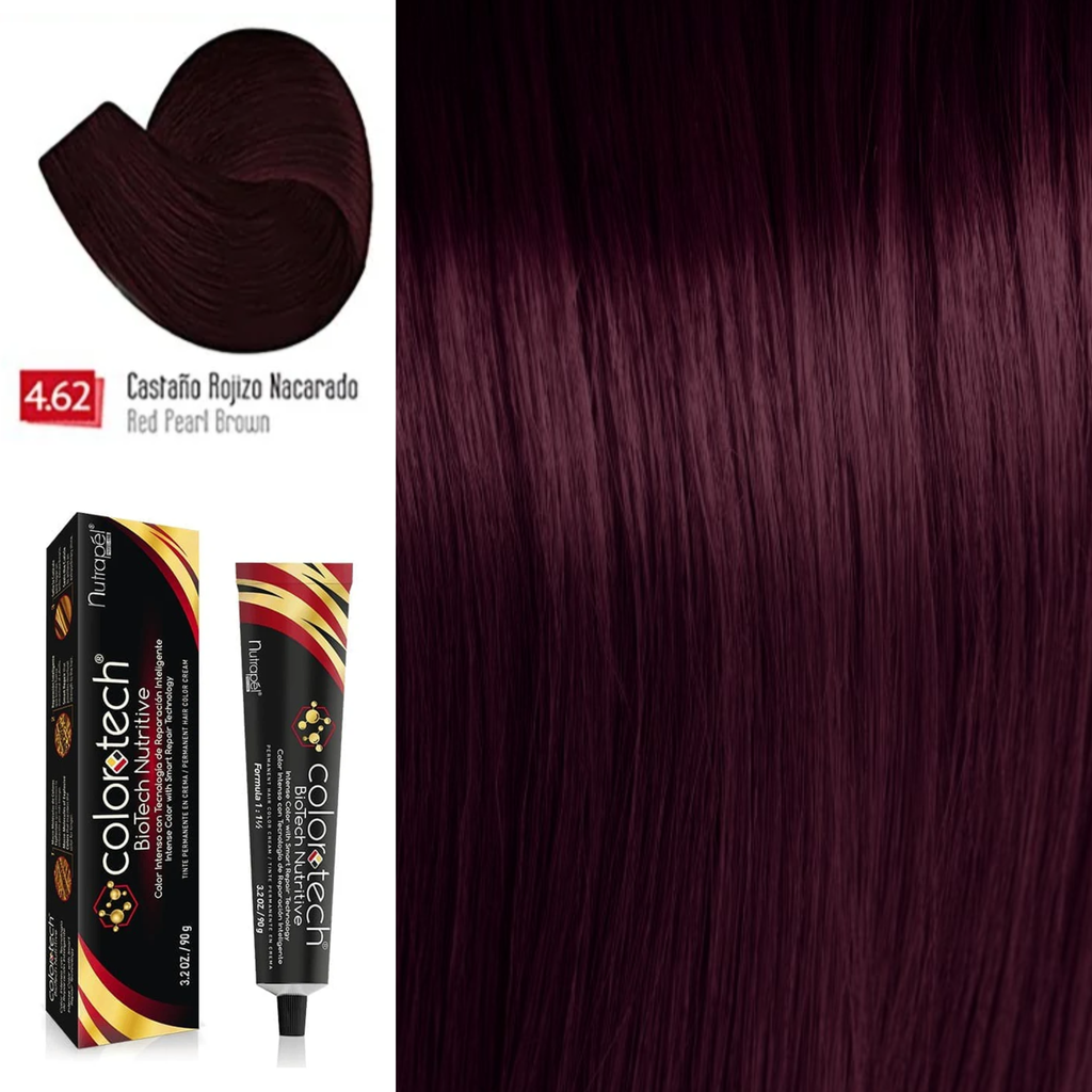 TINTE COLOR TECH Castaño Roiizo Nacarado 4.62