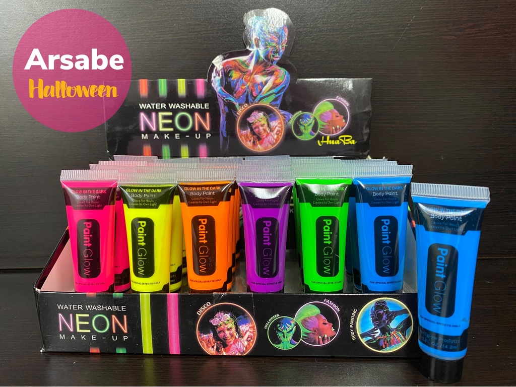 PINTURA FACIAL (1PZ) NEON YQ-022