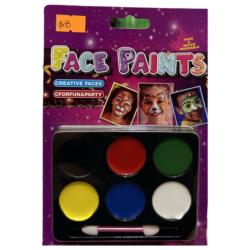 PINTURA FACIAL COLORES YQ-030