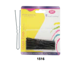 [7502252530531] HORQUILLA NEGRA 3&quot; C/32 PZ EN BLISTER ROYAL 1516