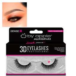 [7503024731385] Pestaña postiza profesional 3D by apple # 08 Denise