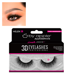 [7503034599968] Pestaña postiza profesional 3D by apple #30 HELEN