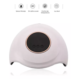 [8972881686272] LAMPARA PARA UÑAS UV/LED T13-01 WHITE